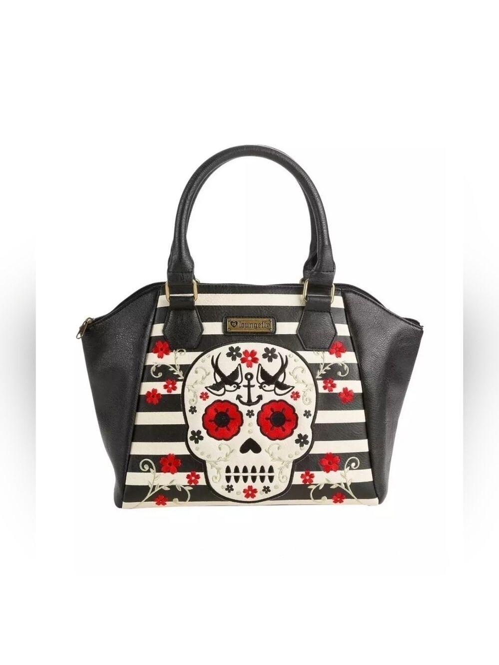 Loungefly ❤️ Logo Sugar Skull Bag